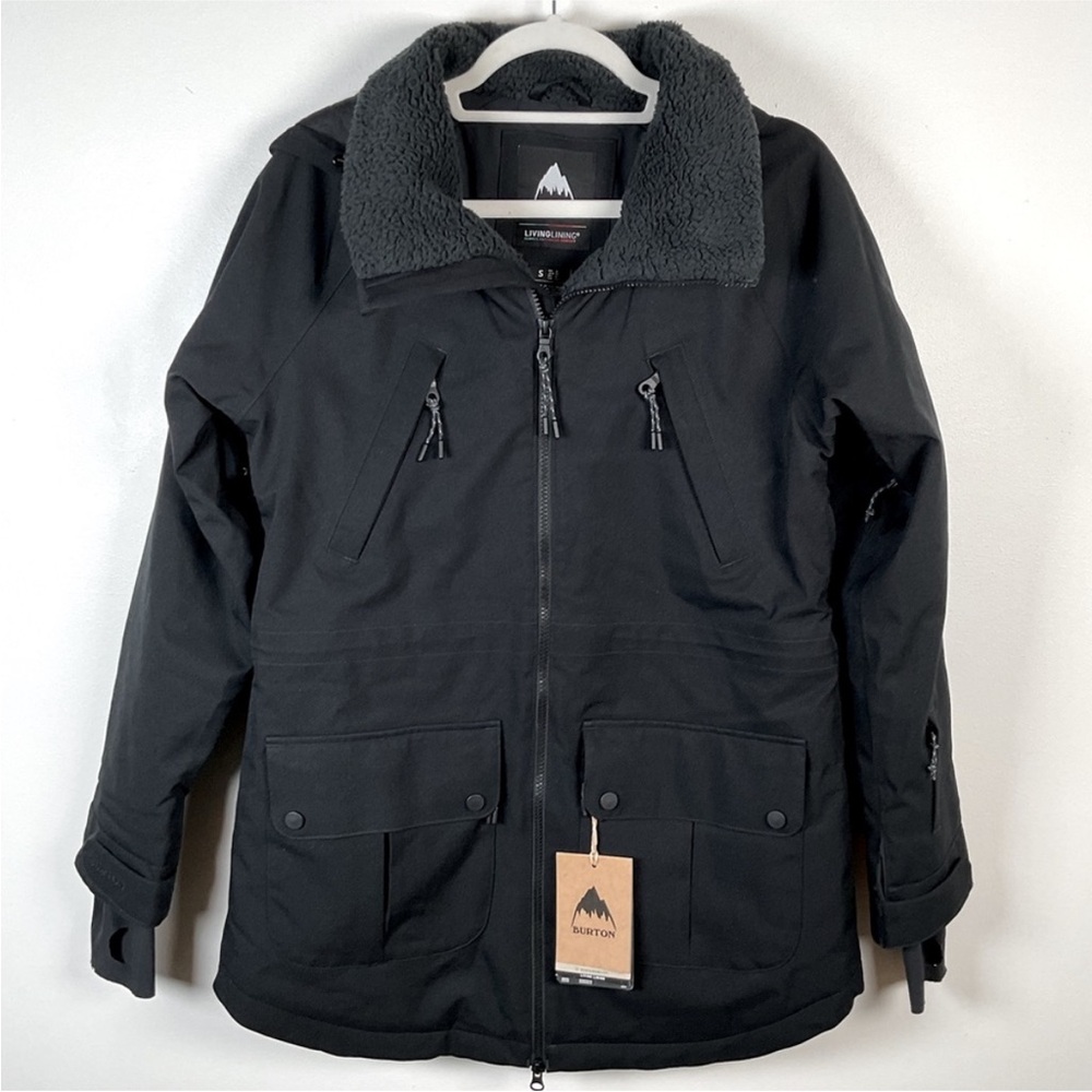Burton Prowess Black Ski & Snowboard Jacket with Modern Design